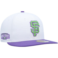 San Francisco Giants 2014 World Series Side Patch 59FIFTY Fitted Hat White