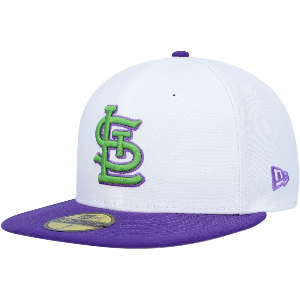 St. Louis Cardinals 2011 World Series Side Patch 59FIFTY Fitted Hat White