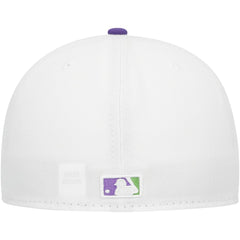 Tampa Bay Rays  Side Patch 59FIFTY Fitted Hat White