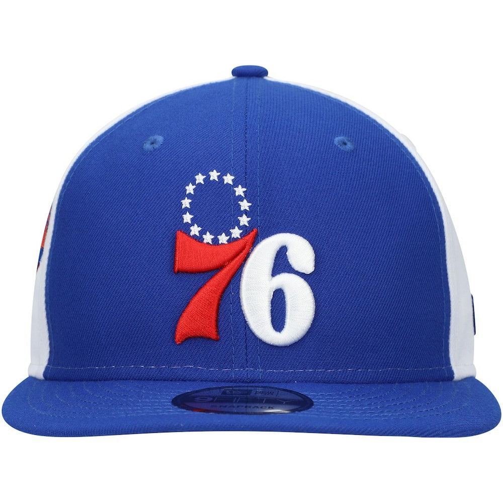 Philadelphia 76ers Pop Panels 9FIFTY Snapback Hat - Royal discount