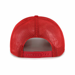 Los Angeles Angels Foam Logo Trucker Adjustable Hat Red