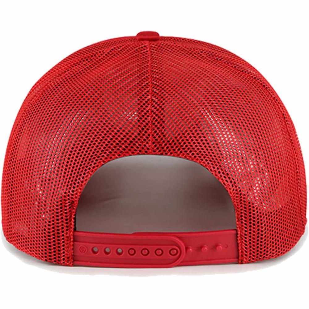 Washington Nationals Foam Logo Trucker Adjustable Hat Red