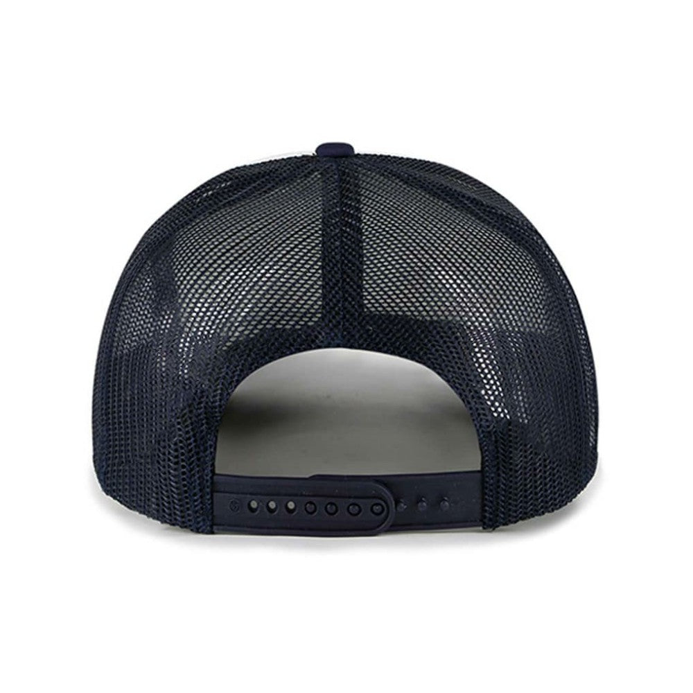 New York Yankees Foam Front Script Trucker Snapback Hat White