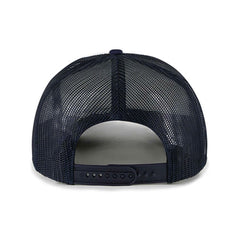 New York Yankees Foam Front Script Trucker Snapback Hat White