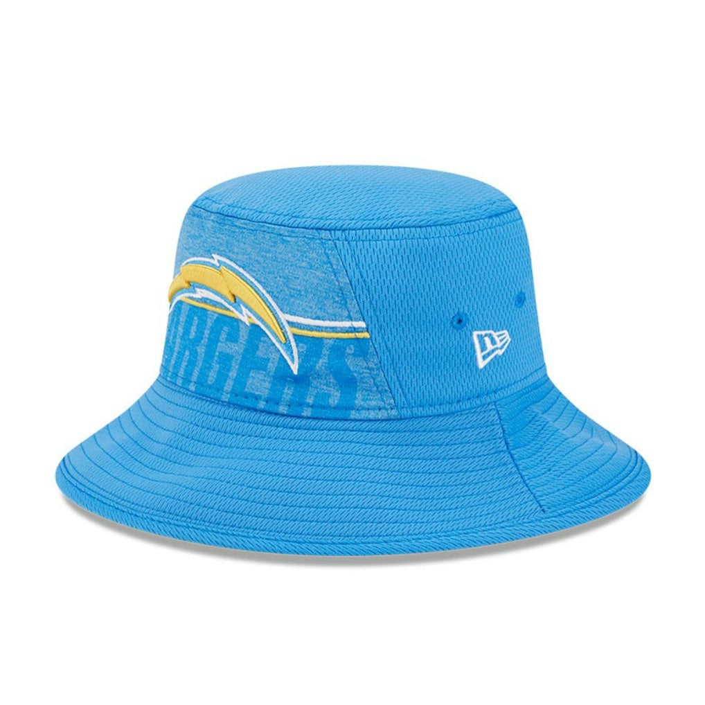 Los Angeles Chargers New Era 2023 NFL Training Camp Stretch Bucket Hat - Blue sale