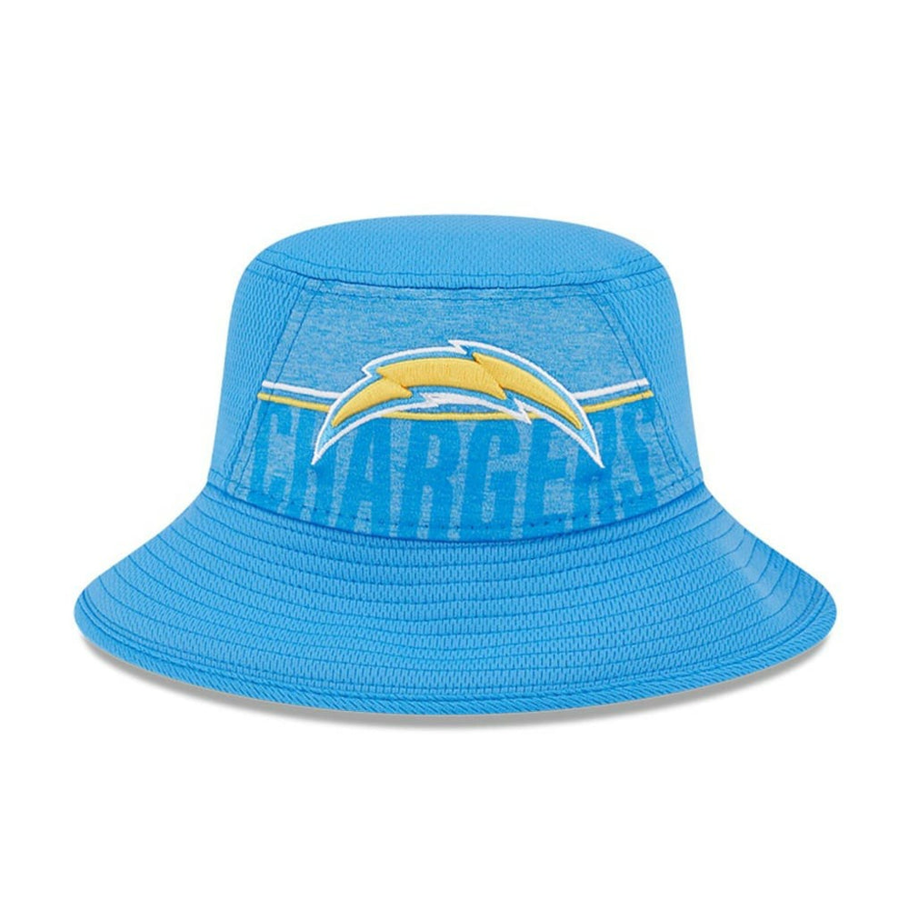 Los Angeles Chargers New Era 2023 NFL Training Camp Stretch Bucket Hat - Blue sale