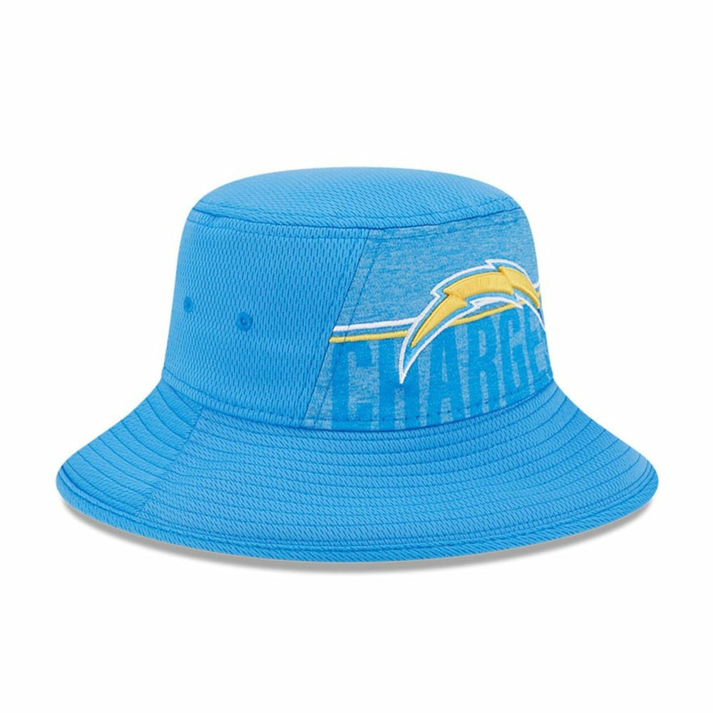 Los Angeles Chargers New Era 2023 NFL Training Camp Stretch Bucket Hat - Blue sale
