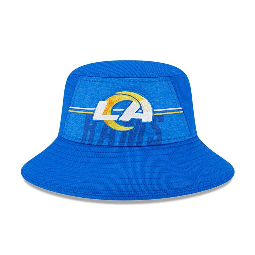 Los Angeles Rams New Era 2023 NFL Training Camp Stretch Bucket Hat - Royal online