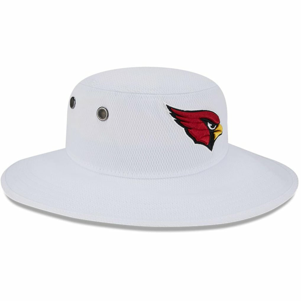 Arizona Cardinals New Era 2023 NFL Training Camp Panama Bucket Hat - White on sale