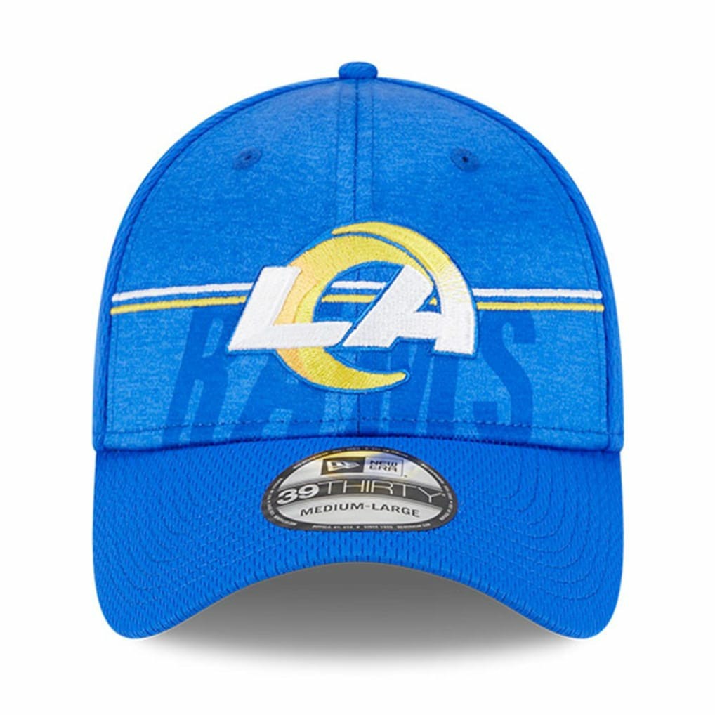 Los Angeles Rams New Era 2023 NFL Training Camp 39THIRTY Flex Hat - Royal on sale