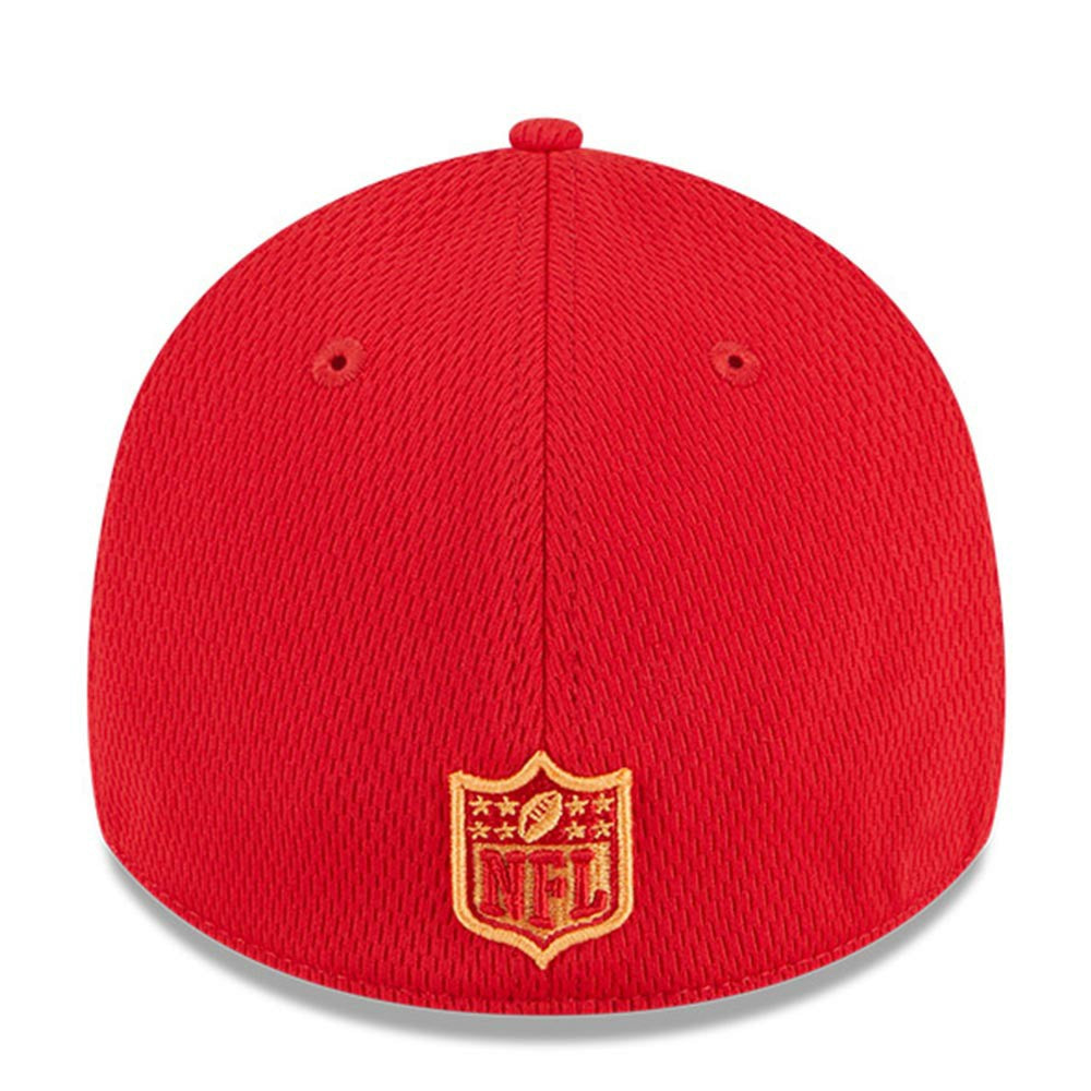 Tampa Bay Buccaneers New Era 2023 NFL Training Camp Throwback 39THIRTY Flex Hat - Red online