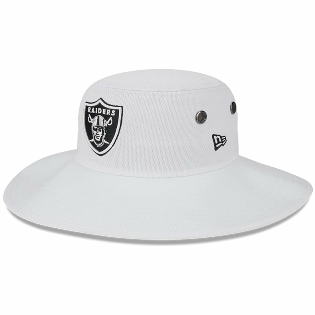 Las Vegas Raiders New Era 2023 NFL Training Camp Panama Bucket Hat - White sale