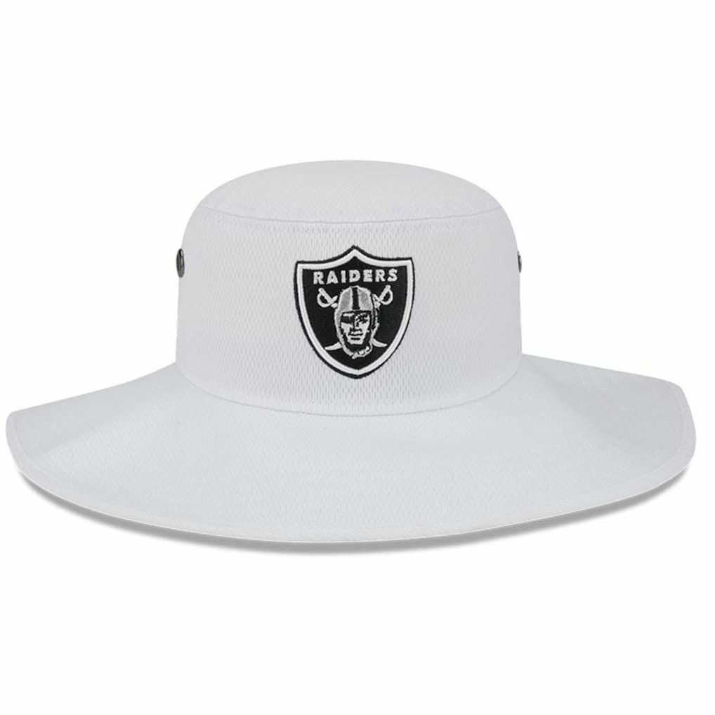 Las Vegas Raiders New Era 2023 NFL Training Camp Panama Bucket Hat - White sale