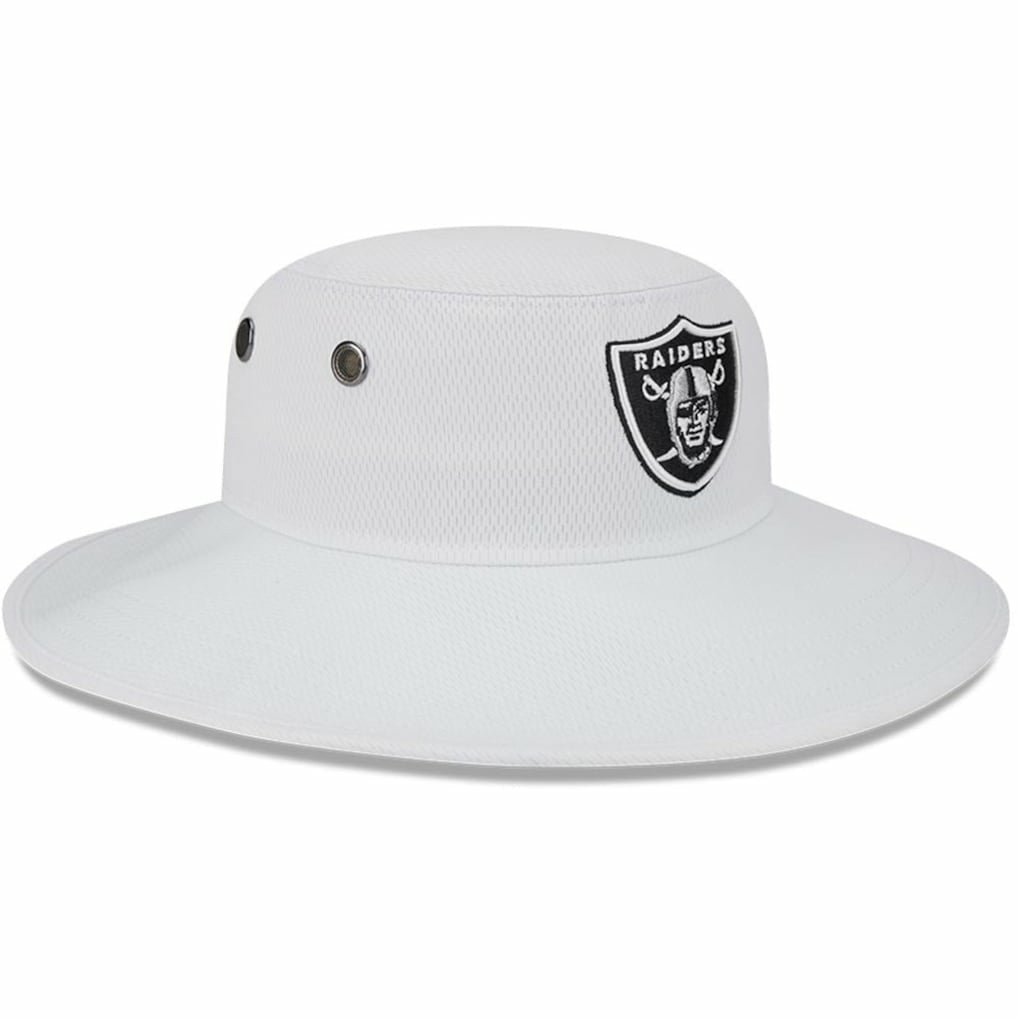 Las Vegas Raiders New Era 2023 NFL Training Camp Panama Bucket Hat - White sale