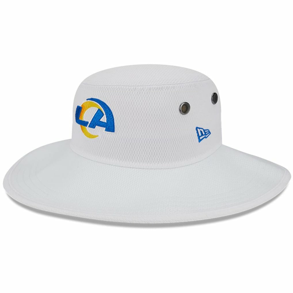 Los Angeles Rams New Era 2023 NFL Training Camp Panama Bucket Hat - White for sale