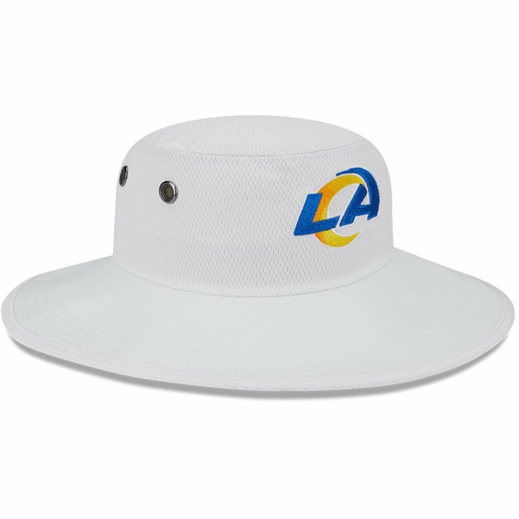 Los Angeles Rams New Era 2023 NFL Training Camp Panama Bucket Hat - White for sale
