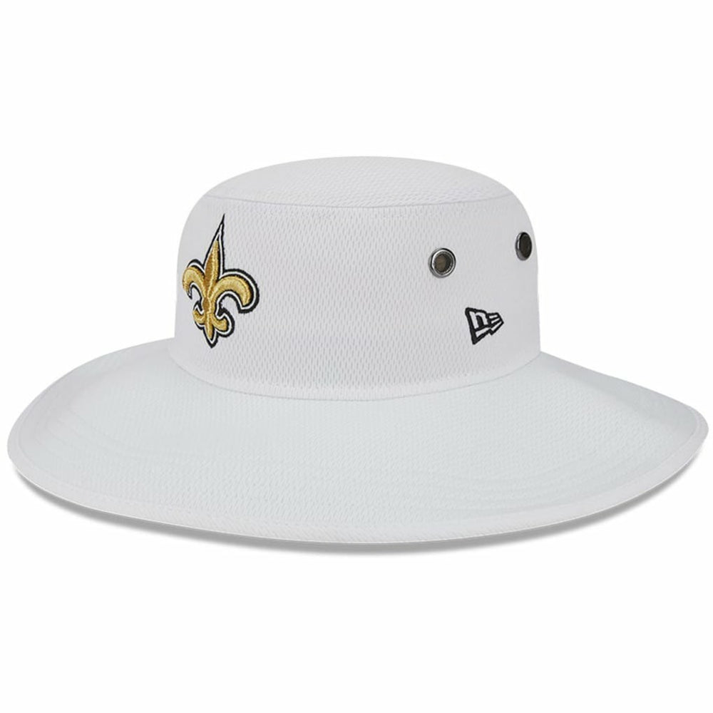 New Orleans Saints New Era 2023 NFL Training Camp Panama Bucket Hat - White outlet
