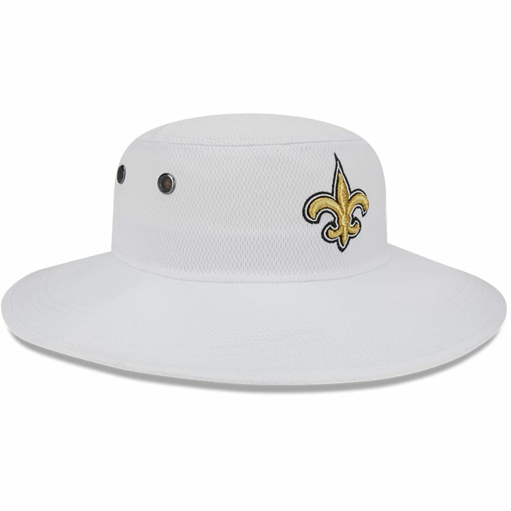 New Orleans Saints New Era 2023 NFL Training Camp Panama Bucket Hat - White outlet