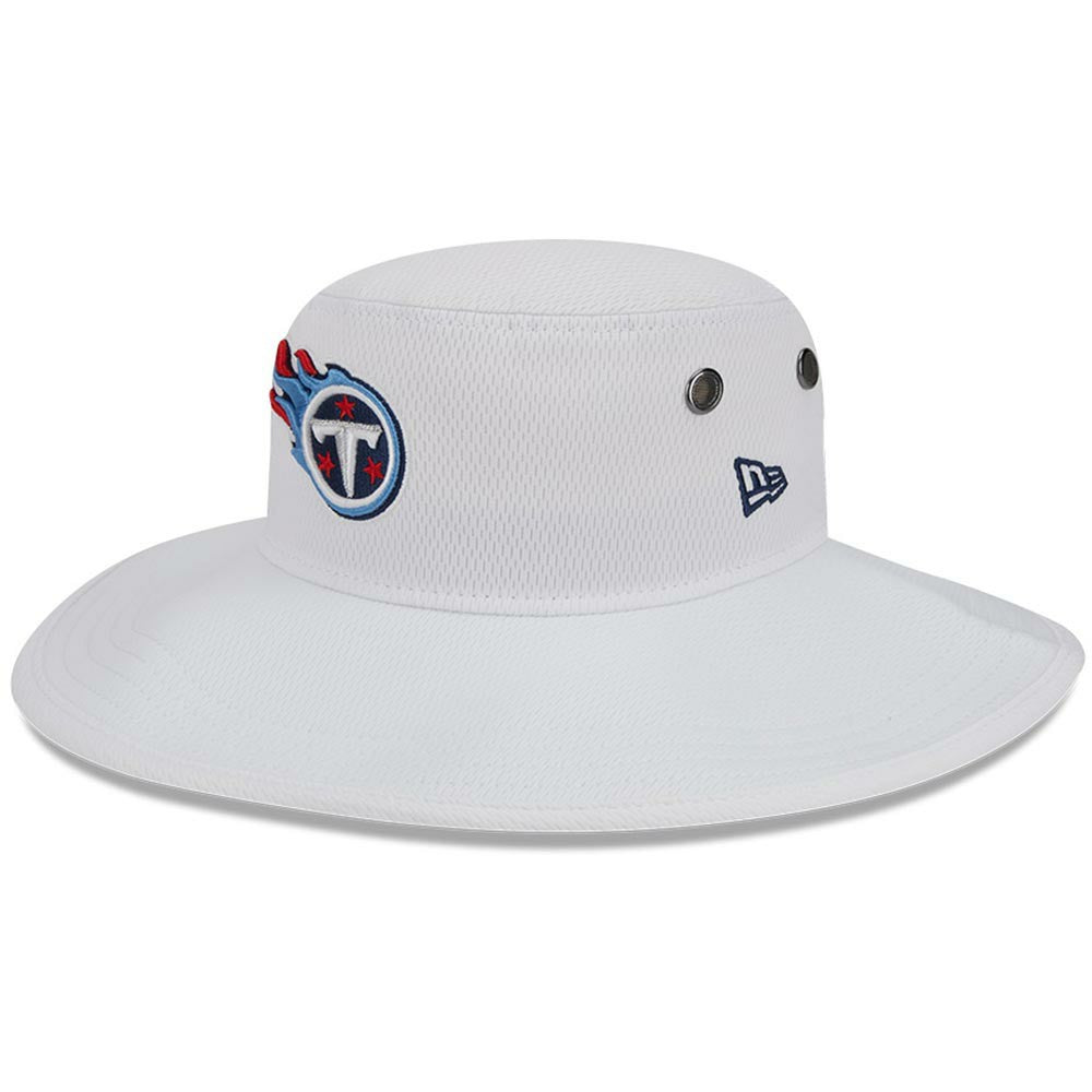 Tennessee Titans New Era 2023 NFL Training Camp Panama Bucket Hat - White for sale