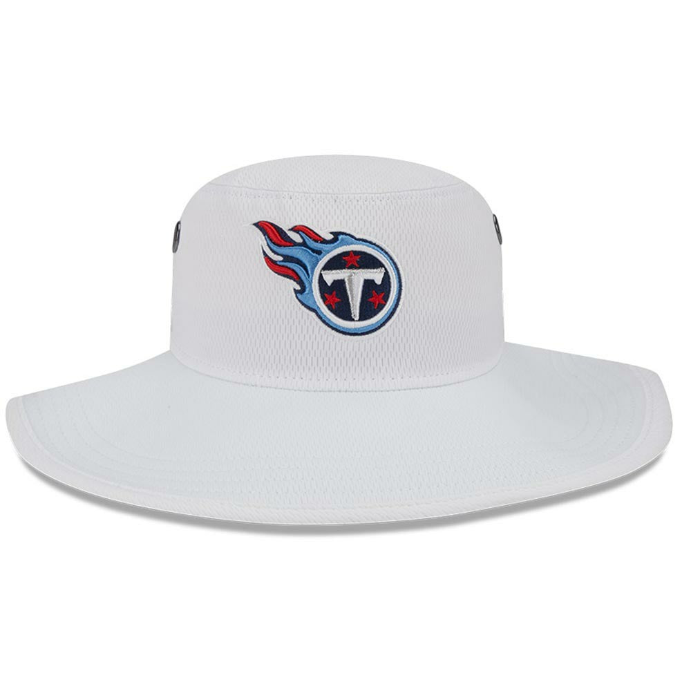 Tennessee Titans New Era 2023 NFL Training Camp Panama Bucket Hat - White for sale