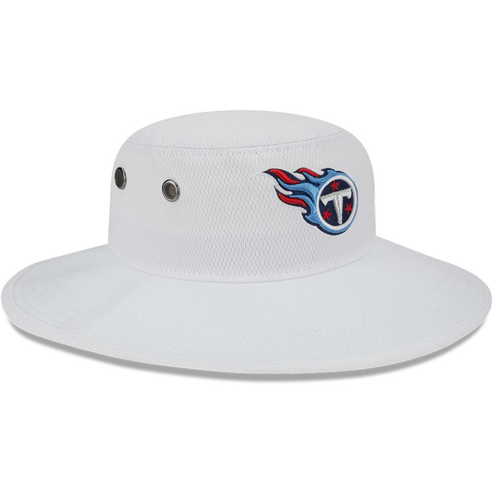 Tennessee Titans New Era 2023 NFL Training Camp Panama Bucket Hat - White for sale