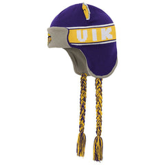 Minnesota Vikings Youth Wordmark Ears Trooper Knit Hat - Purple on sale