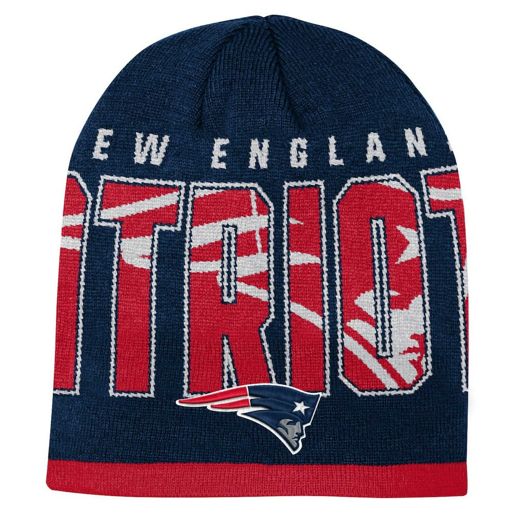 New England Patriots Youth Legacy Beanie - Navy outlet