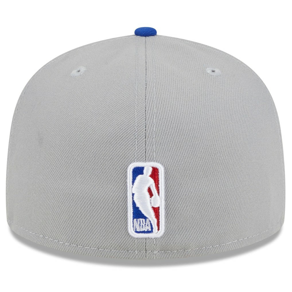 Philadelphia 76ers 2023 NBA Draft Two-Tone 59FIFTY Fitted Hat - Gray/Royal online