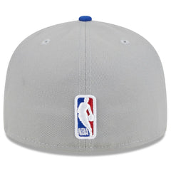 Philadelphia 76ers 2023 NBA Draft Two-Tone 59FIFTY Fitted Hat - Gray/Royal online