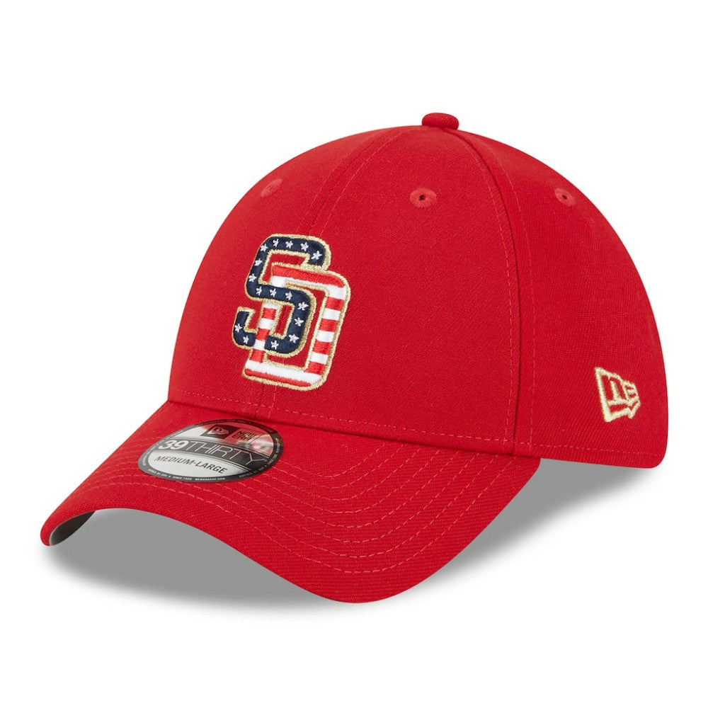 San Diego Padres 2023 Fourth of July 39THIRTY Flex Hat Red