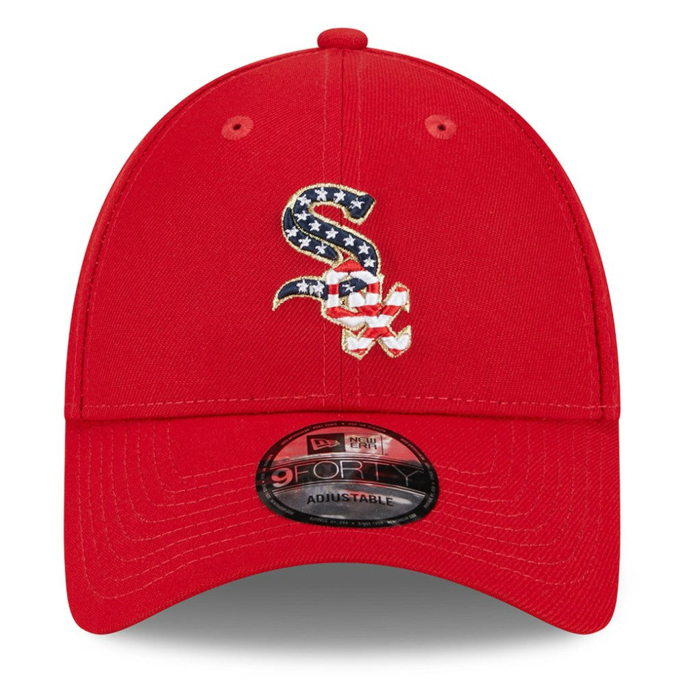 Chicago White Sox 2023 Fourth of July 9FORTY Adjustable Hat Red