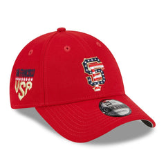 San Francisco Giants 2023 Fourth of July 9FORTY Adjustable Hat Red