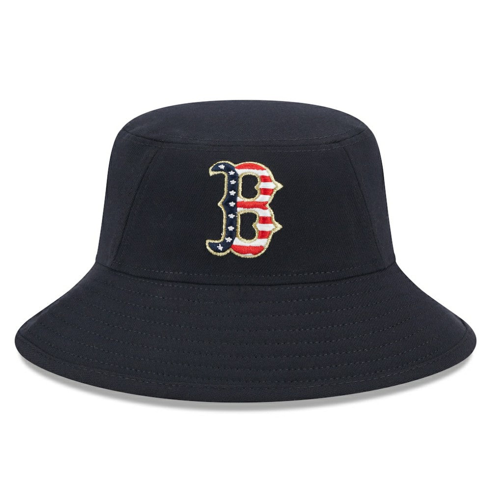Boston Red Sox 2023 Fourth of July Bucket Hat Navy
