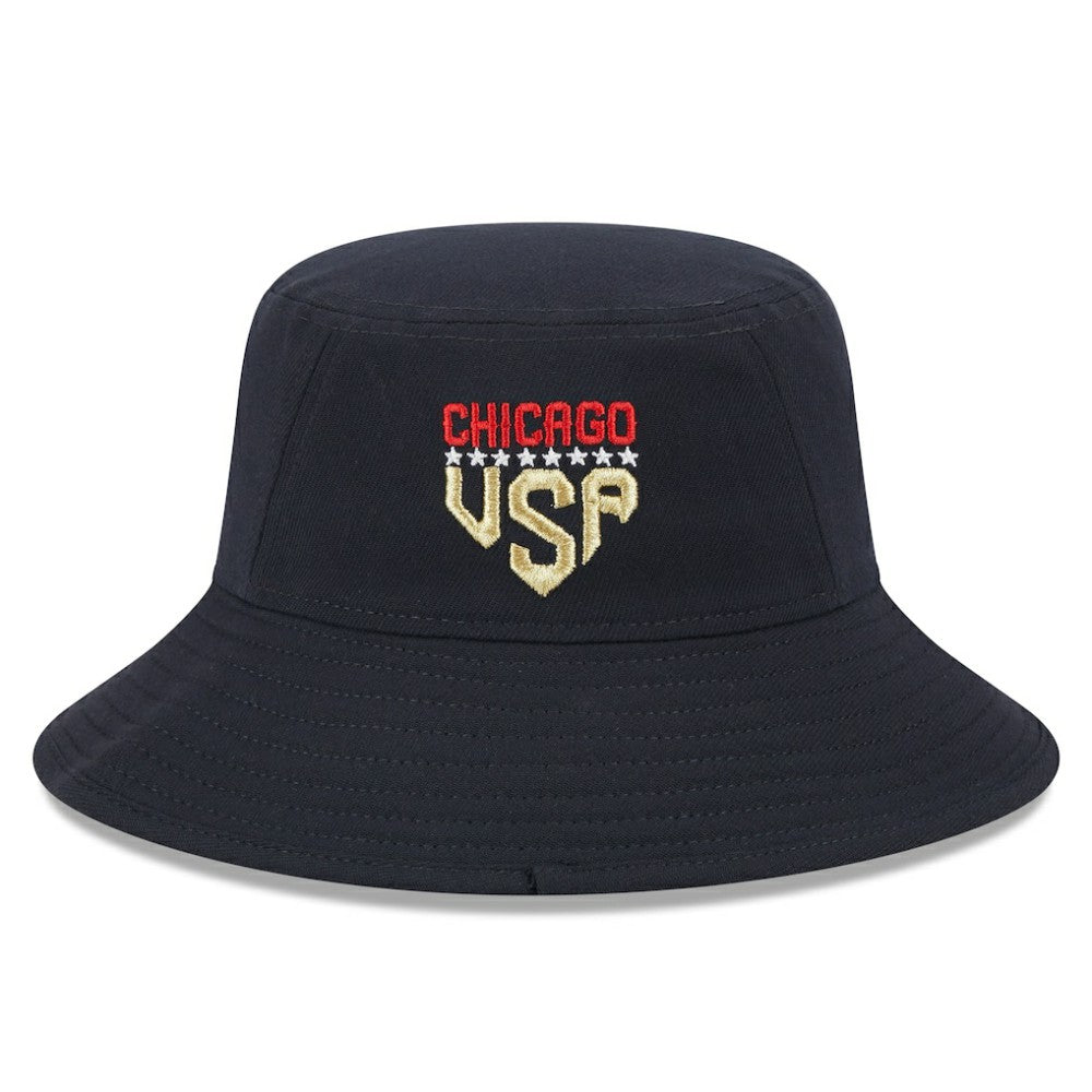 Chicago Cubs 2023 Fourth of July Bucket Hat Navy