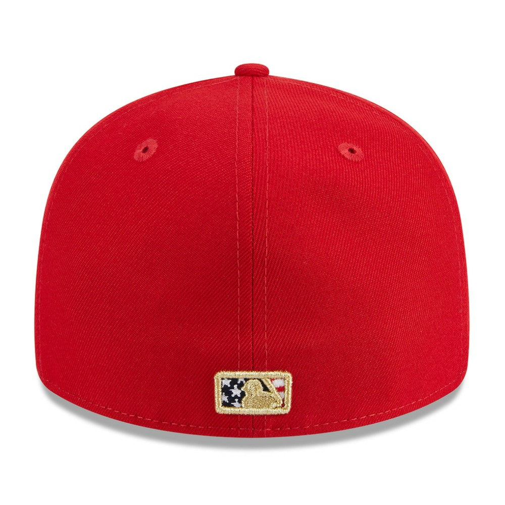 Chicago White Sox 2023 Fourth of July Low Profile 59FIFTY Fitted Hat Red