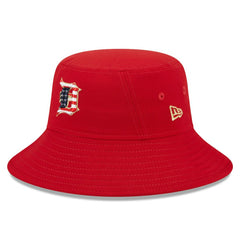 Detroit Tigers 2023 Fourth of July Bucket Hat Red