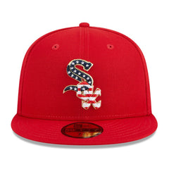 Chicago White Sox 2023 Fourth of July 59FIFTY Fitted Hat Red