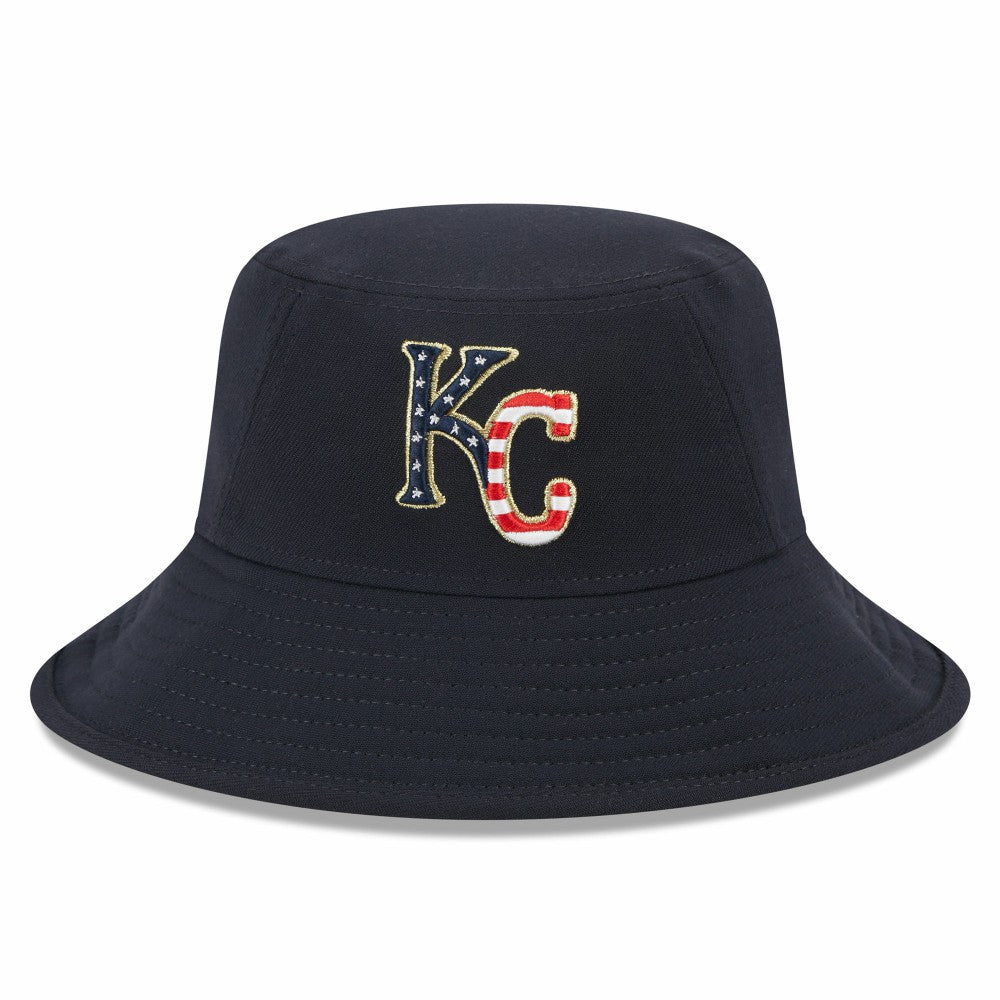 Kansas City Royals 2023 Fourth of July Bucket Hat Navy