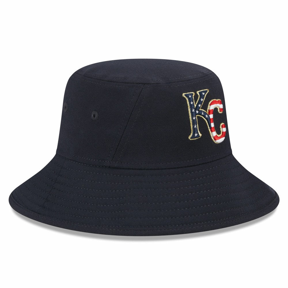 Kansas City Royals 2023 Fourth of July Bucket Hat Navy