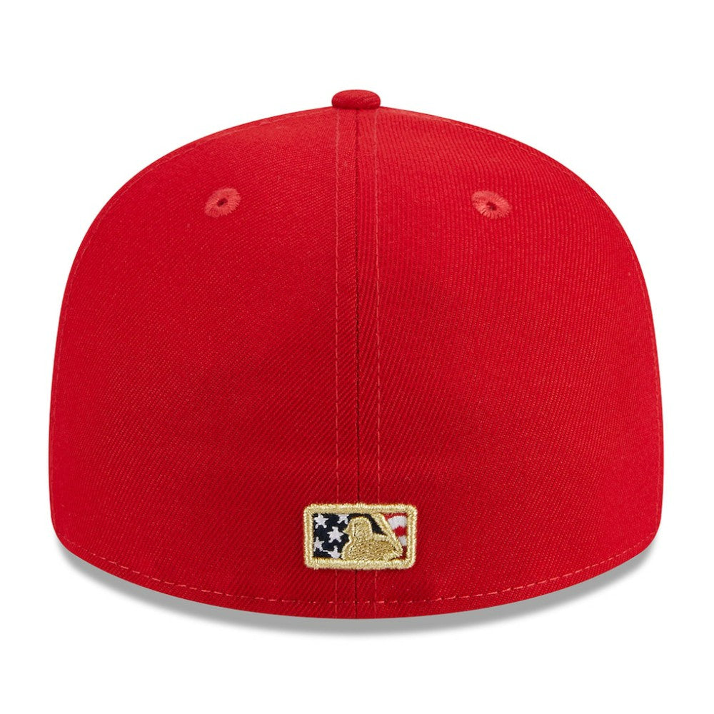 Pittsburgh Pirates 2023 Fourth of July Low Profile 59FIFTY Fitted Hat Red