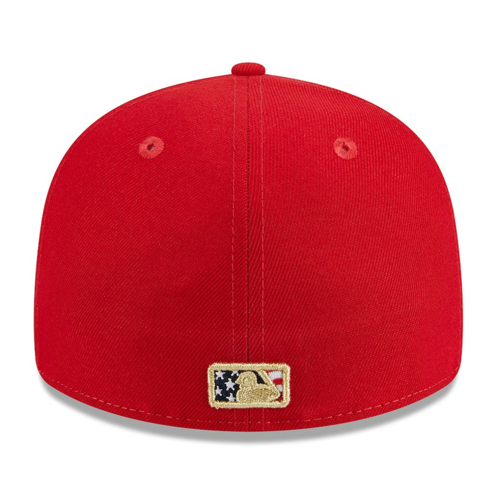 Washington Nationals 2023 Fourth of July Low Profile 59FIFTY Fitted Hat Red