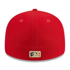 Washington Nationals 2023 Fourth of July Low Profile 59FIFTY Fitted Hat Red