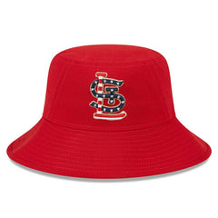 St. Louis Cardinals 2023 Fourth of July Bucket Hat Red