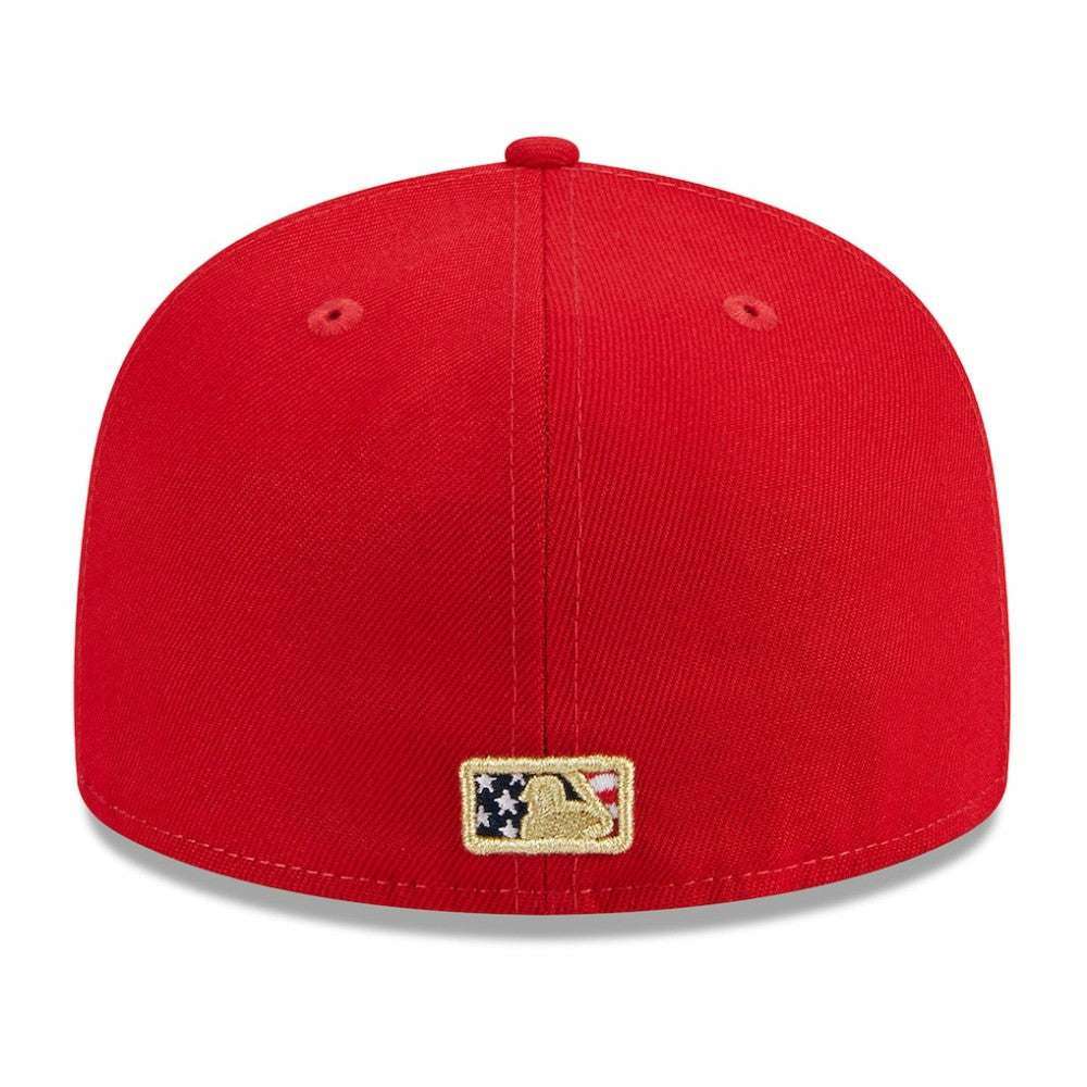 Washington Nationals 2023 Fourth of July 59FIFTY Fitted Hat Red