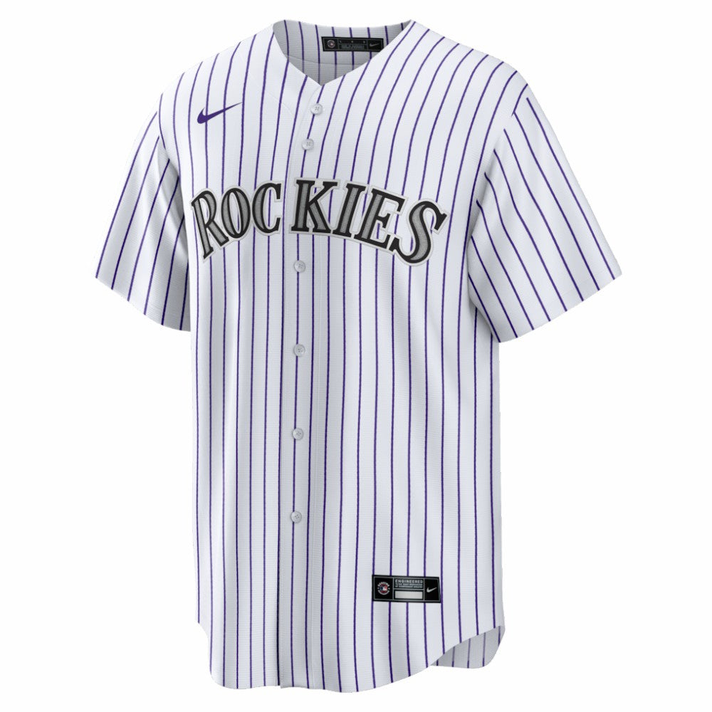 Todd Helton Colorado Rockies Home Retired Player Replica Jersey White