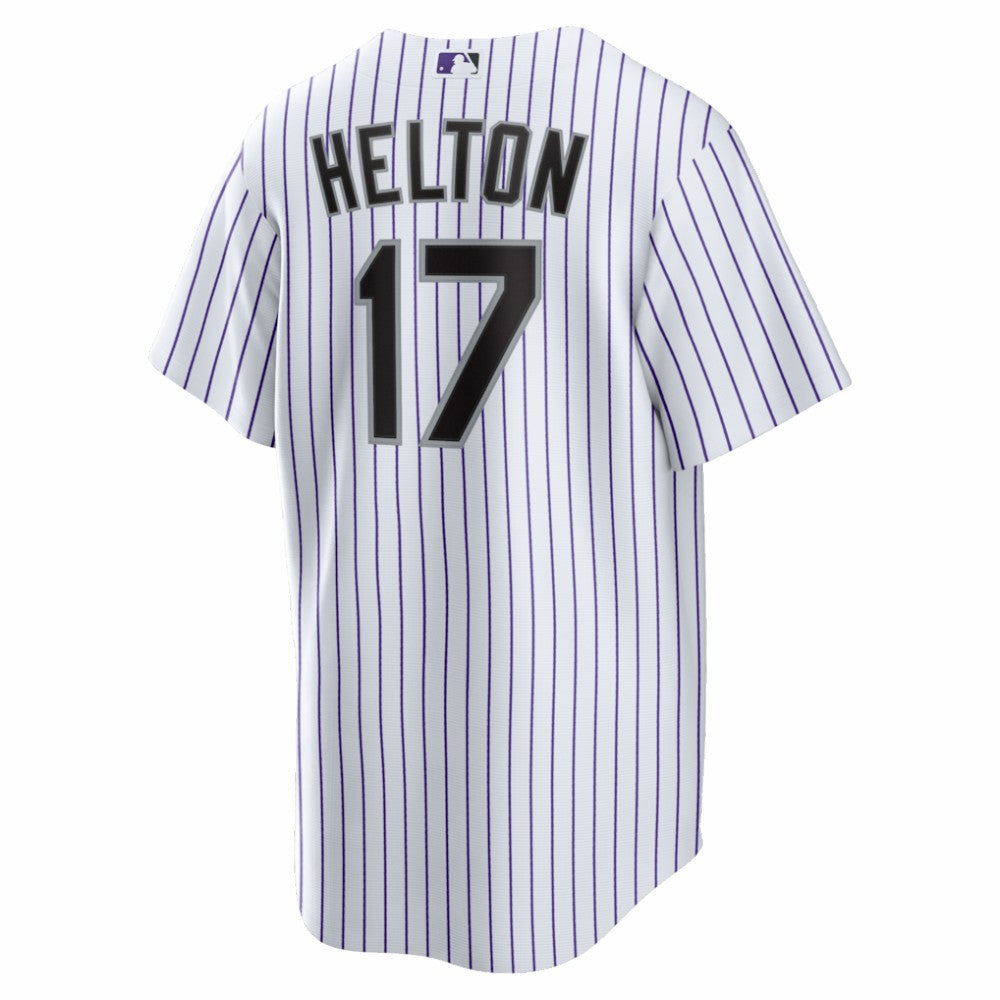 Todd Helton Colorado Rockies Home Retired Player Replica Jersey White