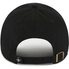 New Orleans Saints '47 Women's Sidney Clean Up Adjustable Hat - Black for sale