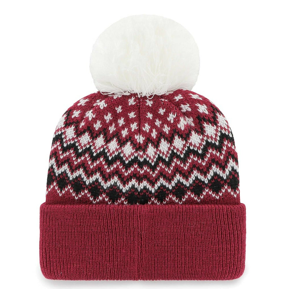 Arizona Cardinals '47 Women's Elsa Cuffed Knit Hat with Pom - Cardinal online