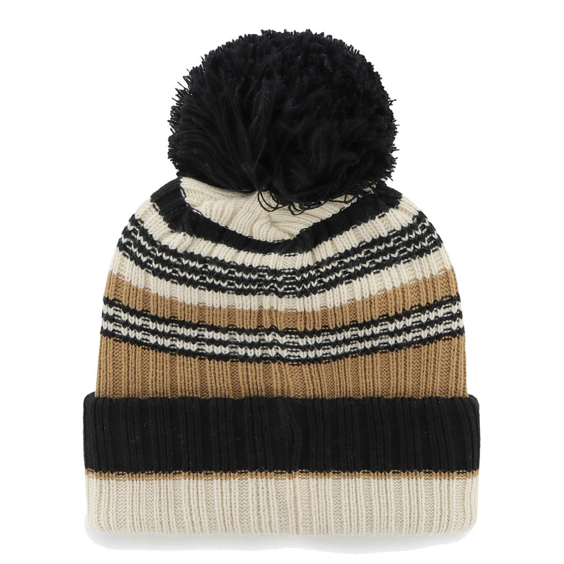 Tampa Bay Buccaneers '47 Women's Barista Cuffed Knit Hat with Pom - Natural on sale