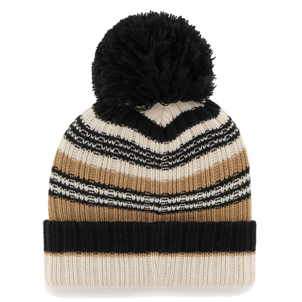 Tennessee Titans '47 Women's Barista Cuffed Knit Hat with Pom - Natural sale